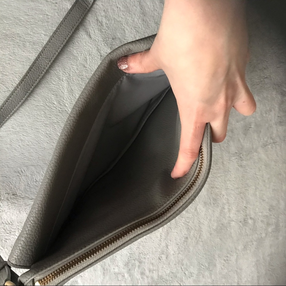 Freshly Picked Classic Crossbody Diaper Bag Gray - Picture 9 of 16